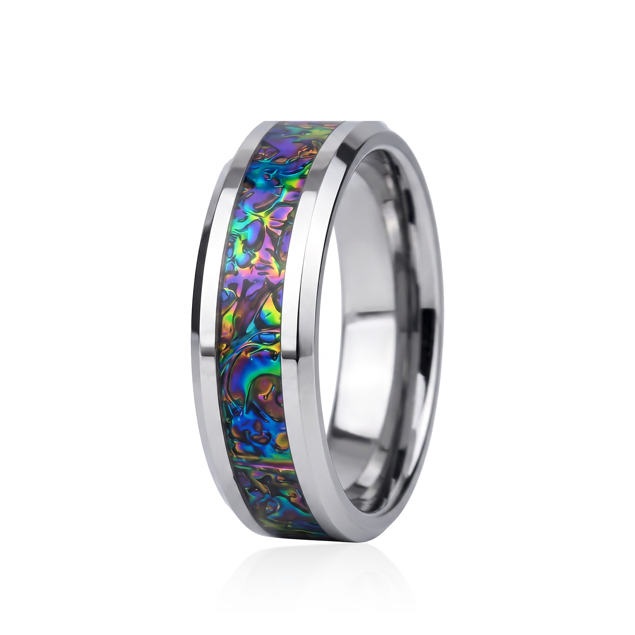 Iridescent Opal Ring