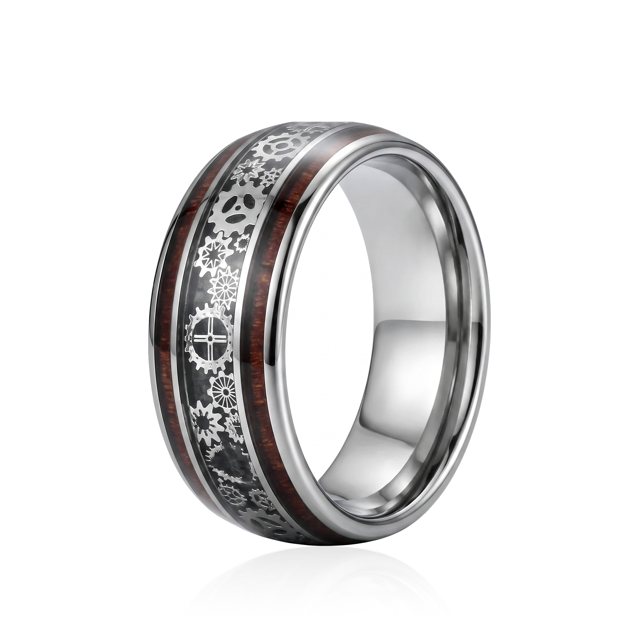 Iron Heritage Engraved Band