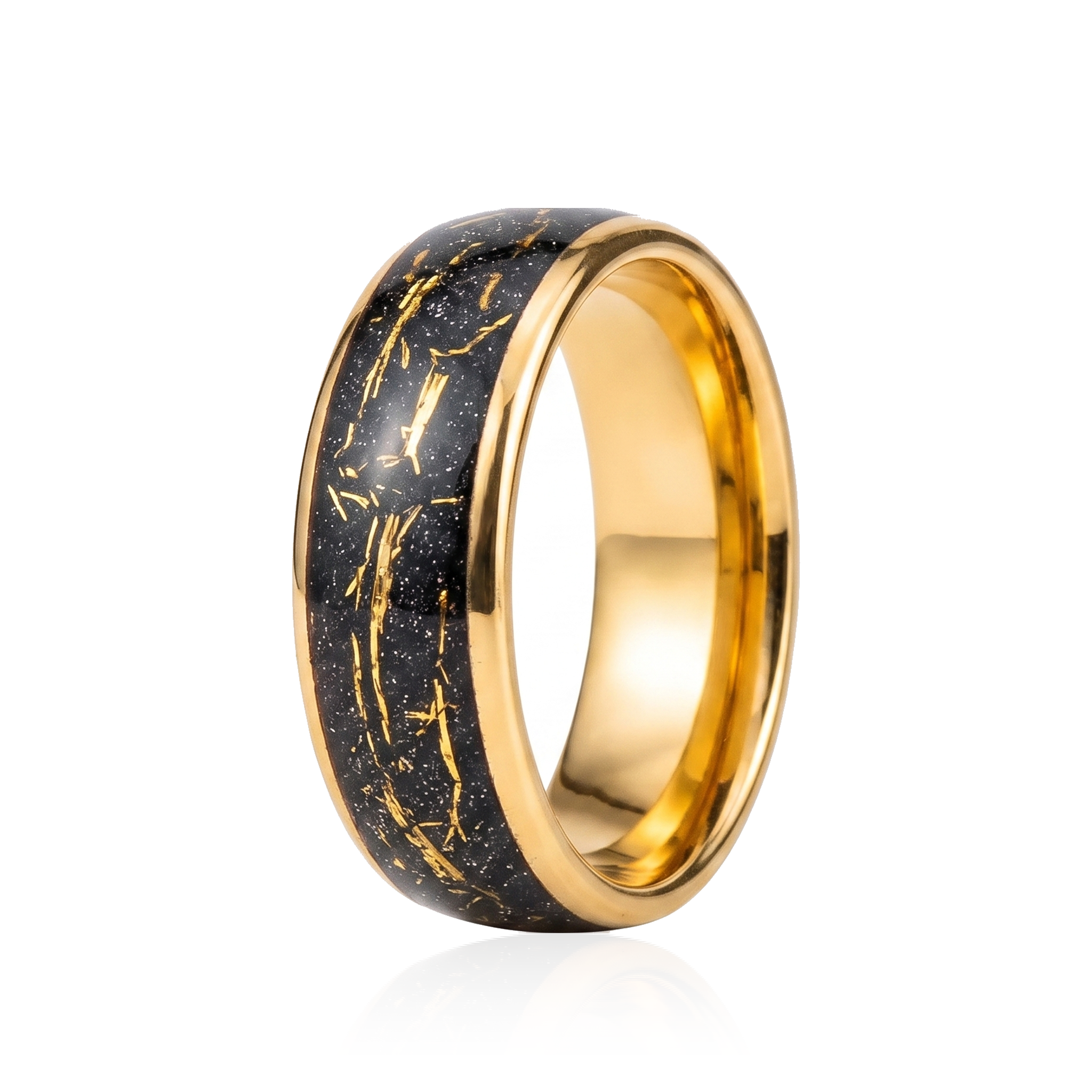 Stellar Gold Vein Ring