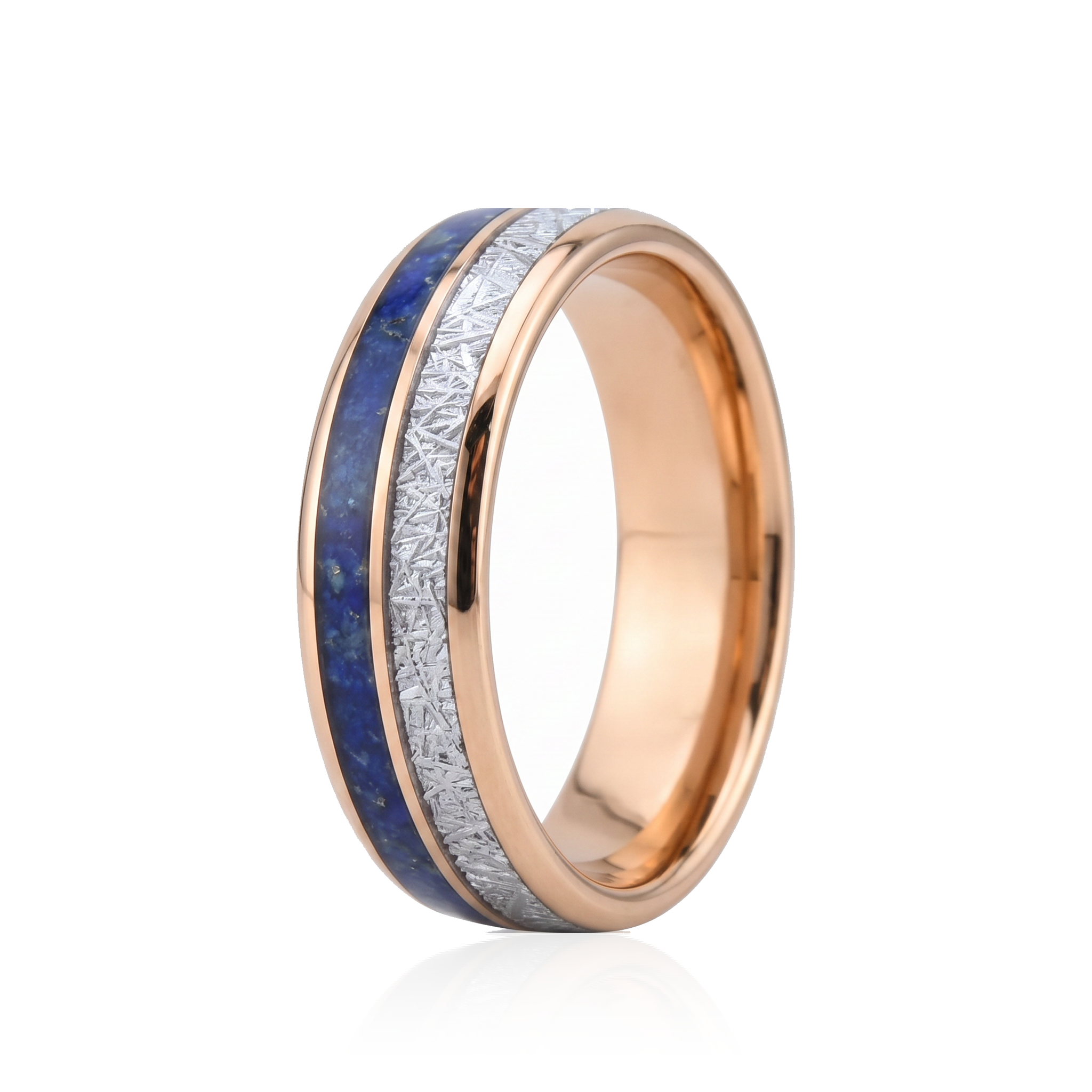 Titanium Carbon Frost Ring