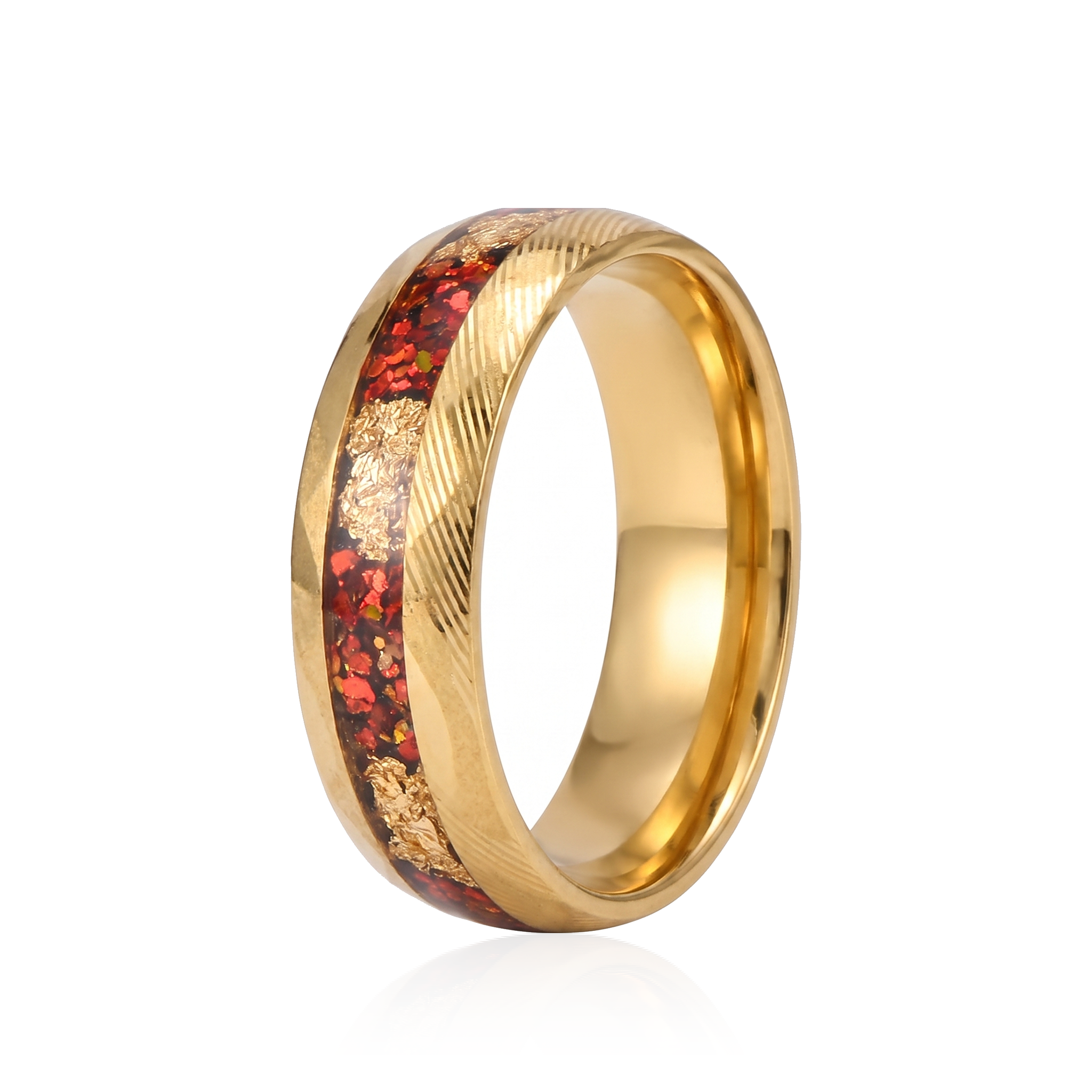 Crimson Gold Royale Ring