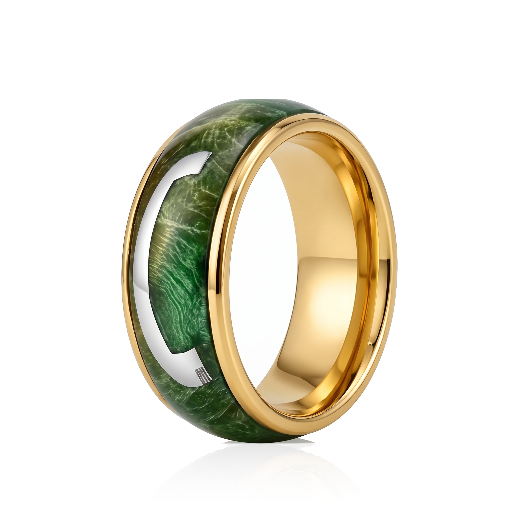 Emerald Crown Ring