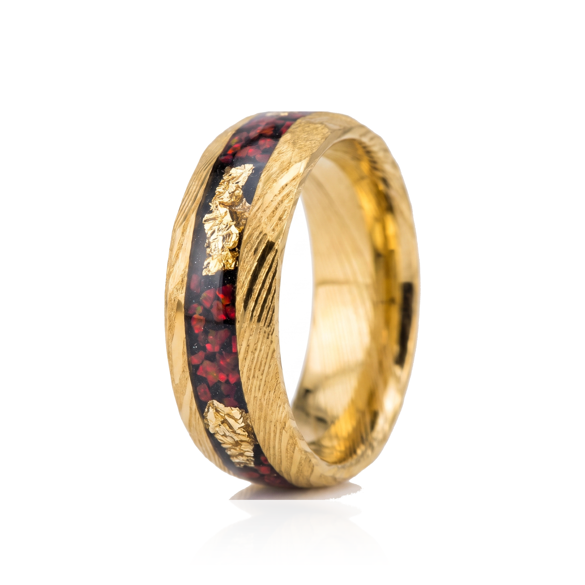 Royal Crimson Gold Heritage Ring