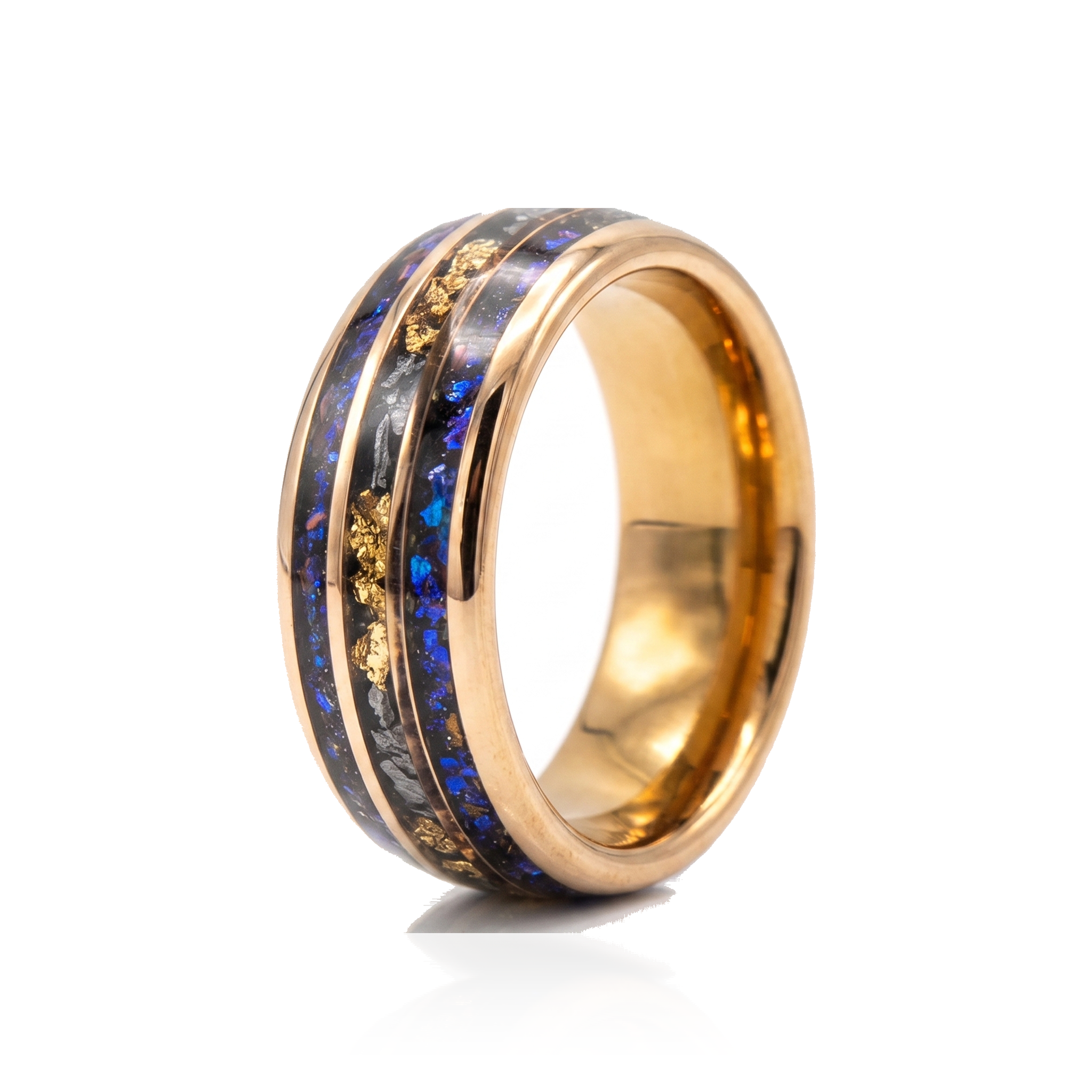 Royal Stone Gold Men's Band